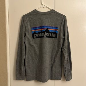 Patagonia P-6 Logo Long Sleeve Tee